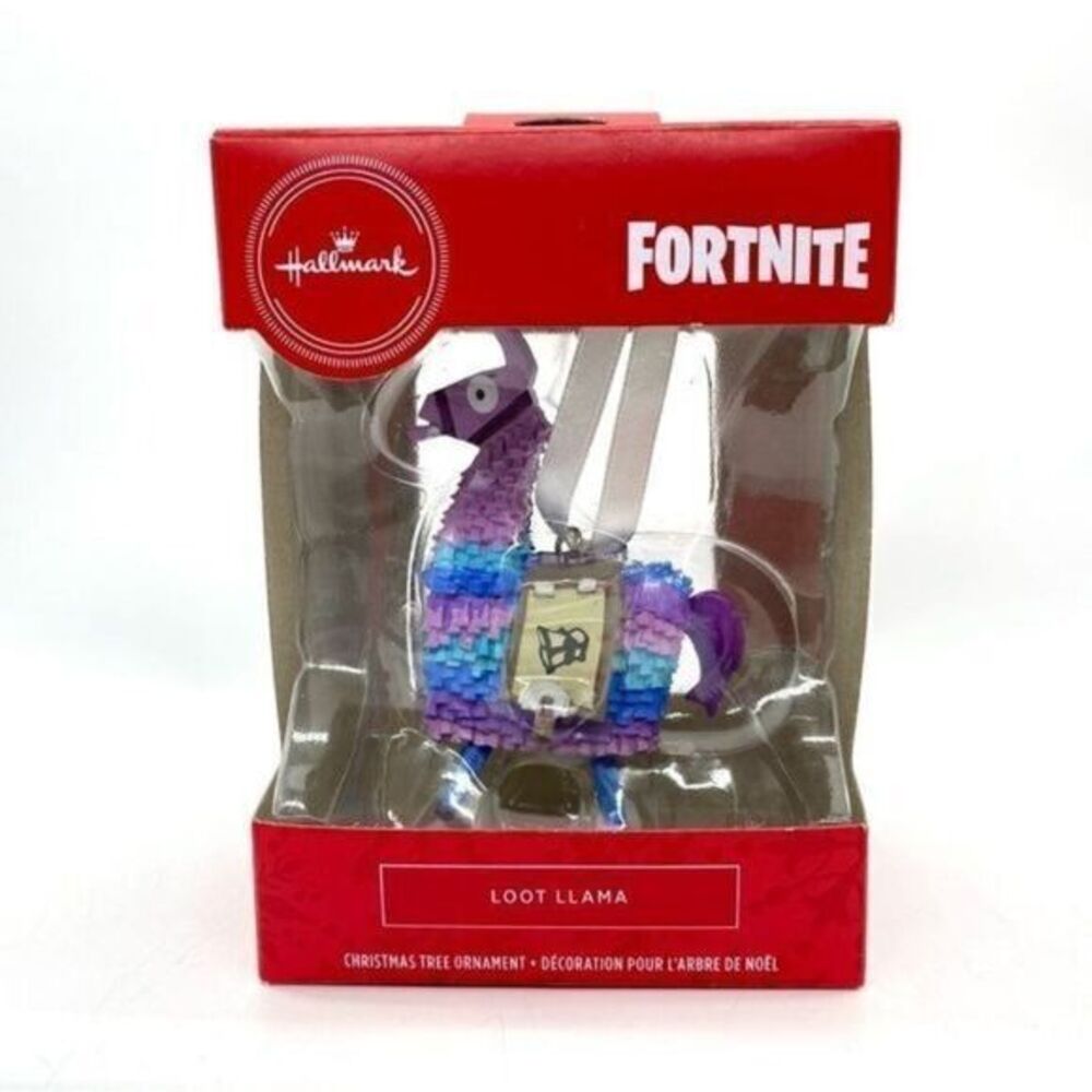 Hallmark Fortnite Loot Llama Christmas Ornament New